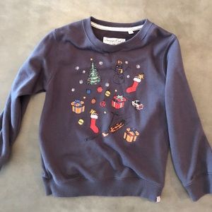 Nordstrom holiday pull over hip sweatshirt